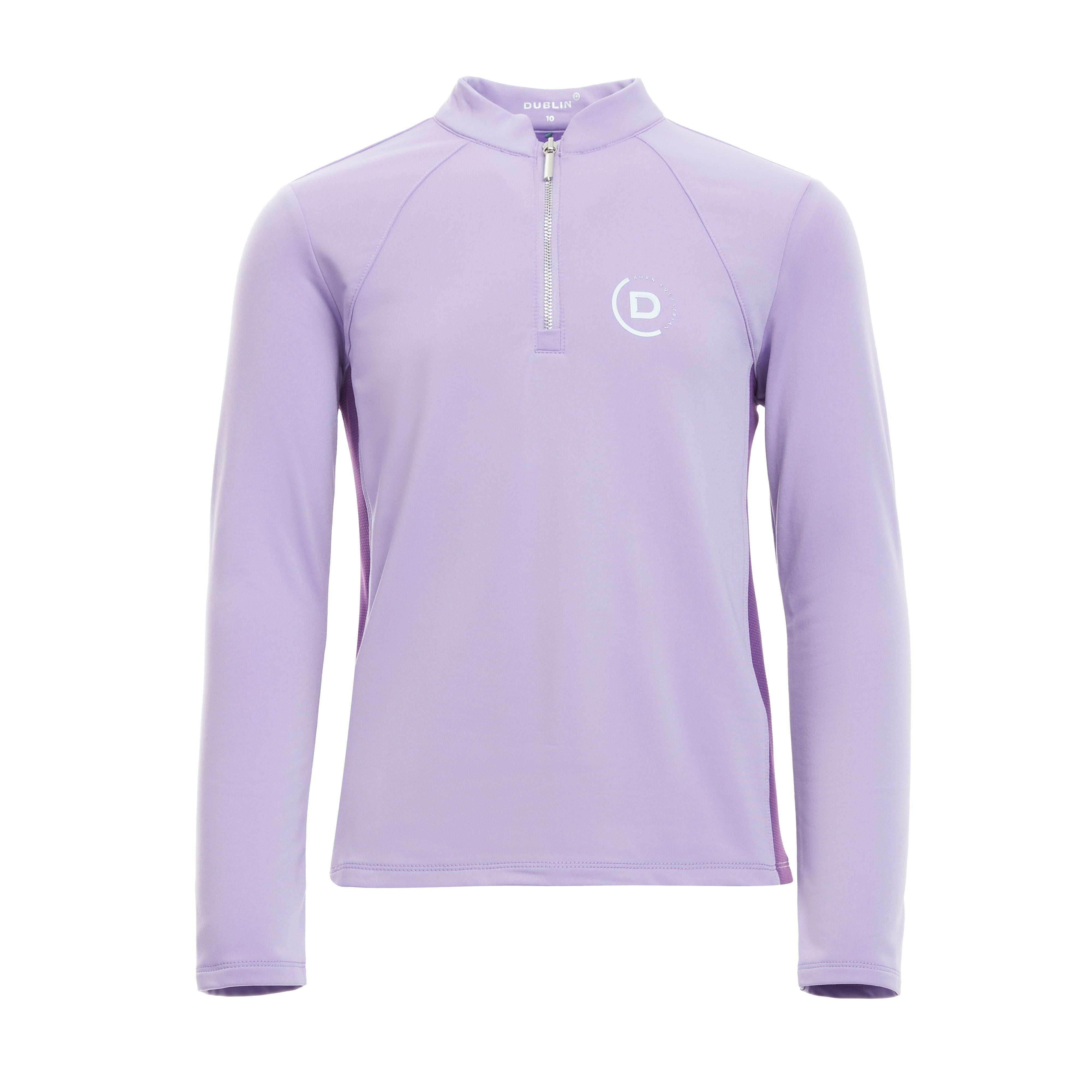 Kids' Sadie Long Sleeve Panel Riding Top