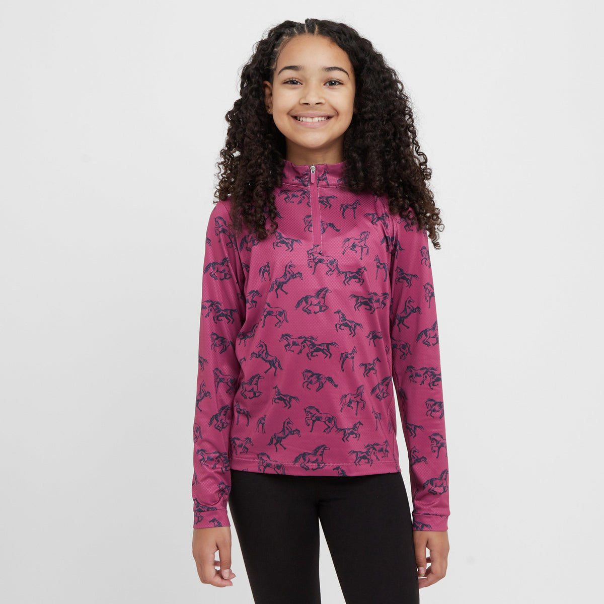 Kids' Autumn Sally Long Sleeve Riding Top