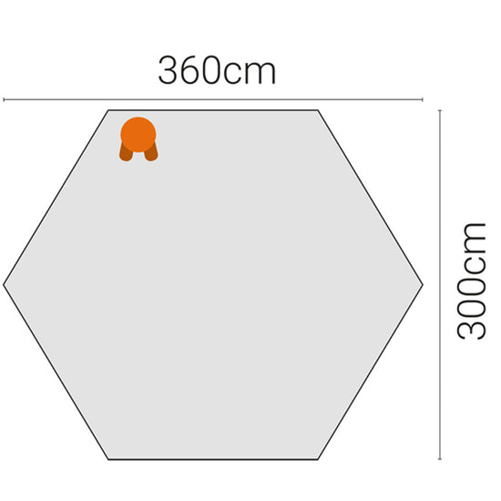 Instant Screen House 6 UV50 Plus Shelter Gazebo