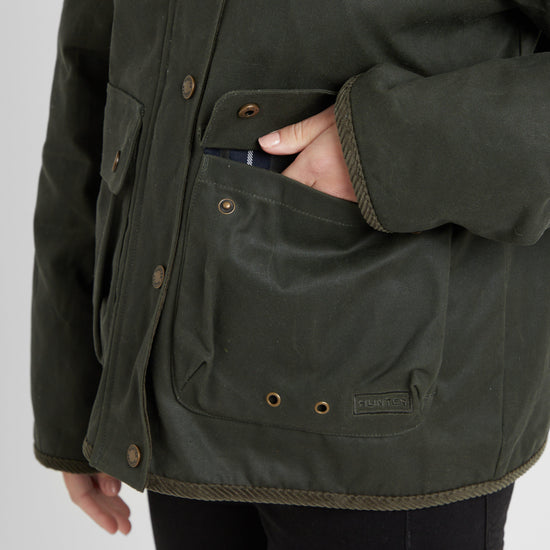 Green Label Women’s Glenluce Wax Jacket