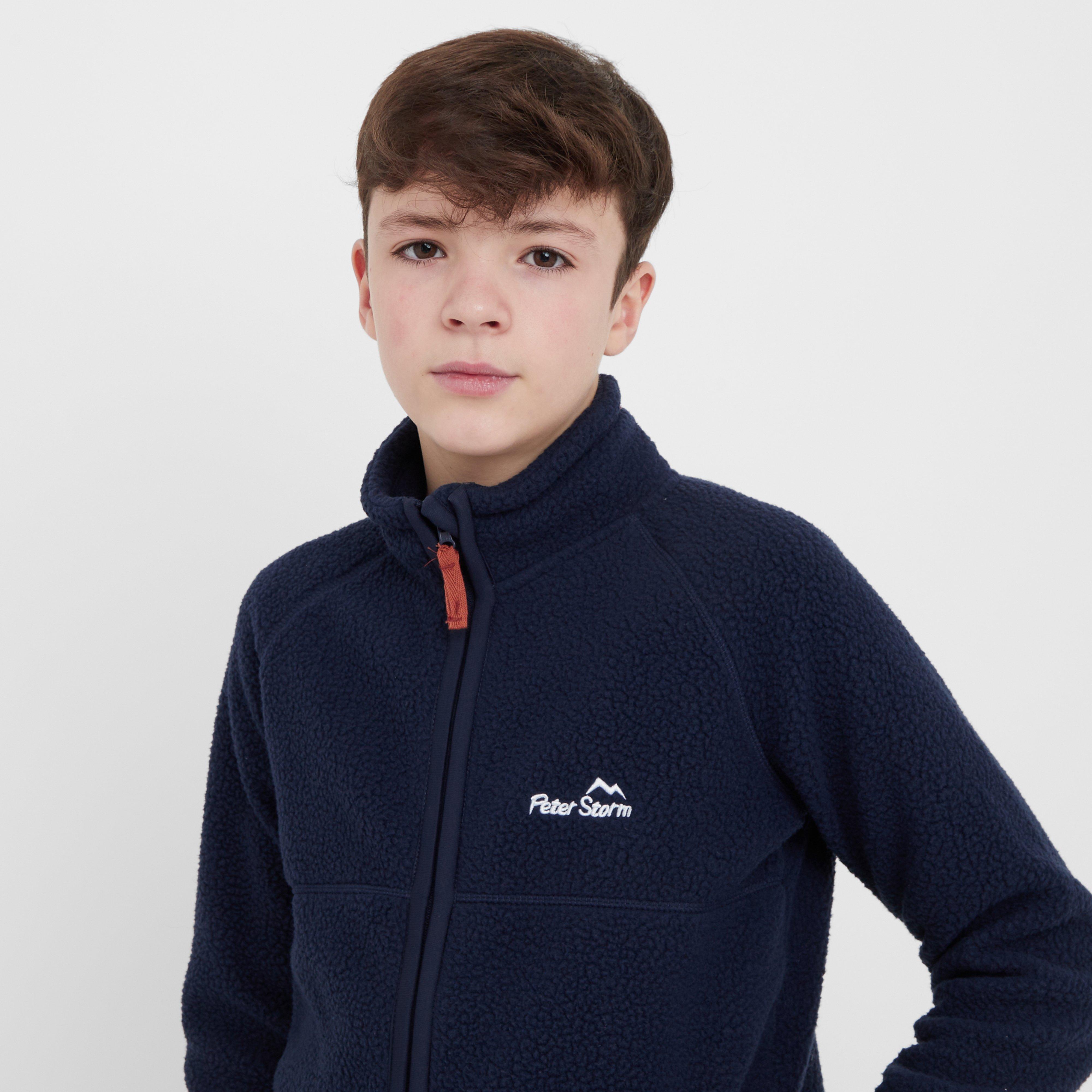 Kids’ Full Zip Borg Fleece