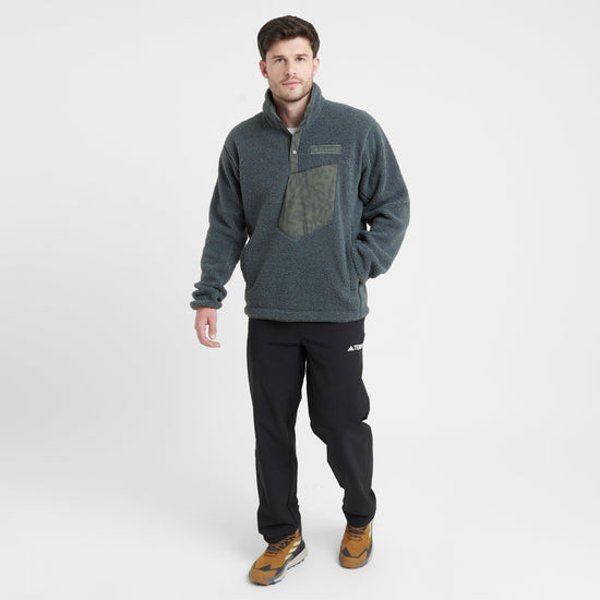 Men’s Xploric High Pile Fleece Pullover Sweatshirt