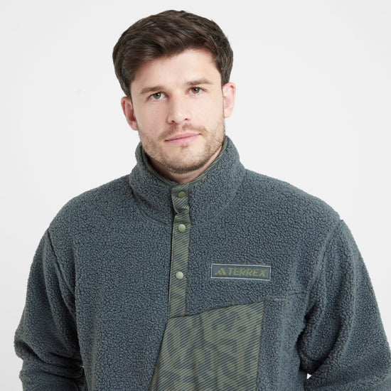 Men’s Xploric High Pile Fleece Pullover Sweatshirt