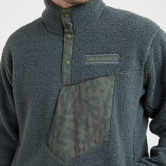 Men’s Xploric High Pile Fleece Pullover Sweatshirt