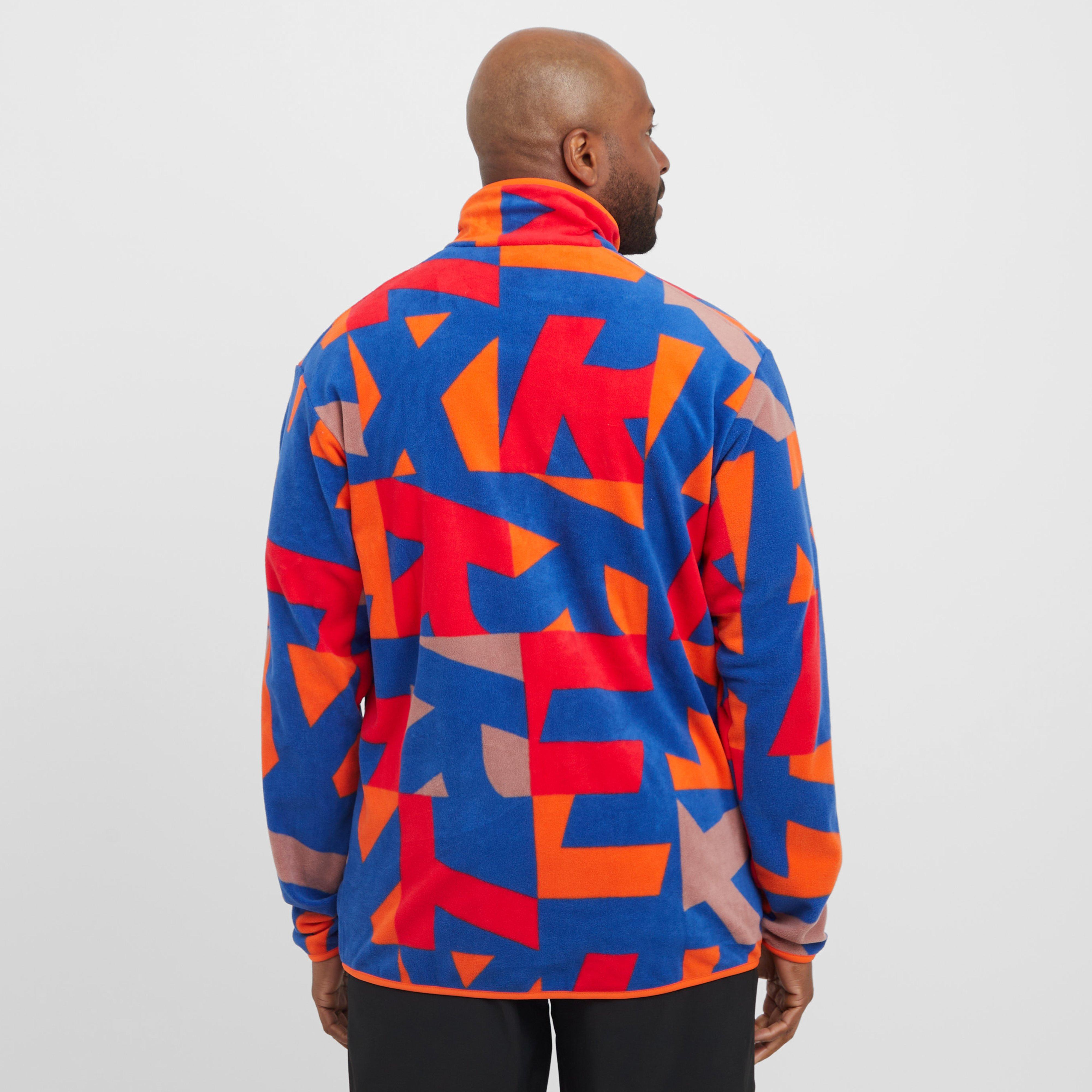 Men’s Multi Printed Full-Zip Fleece Jacket