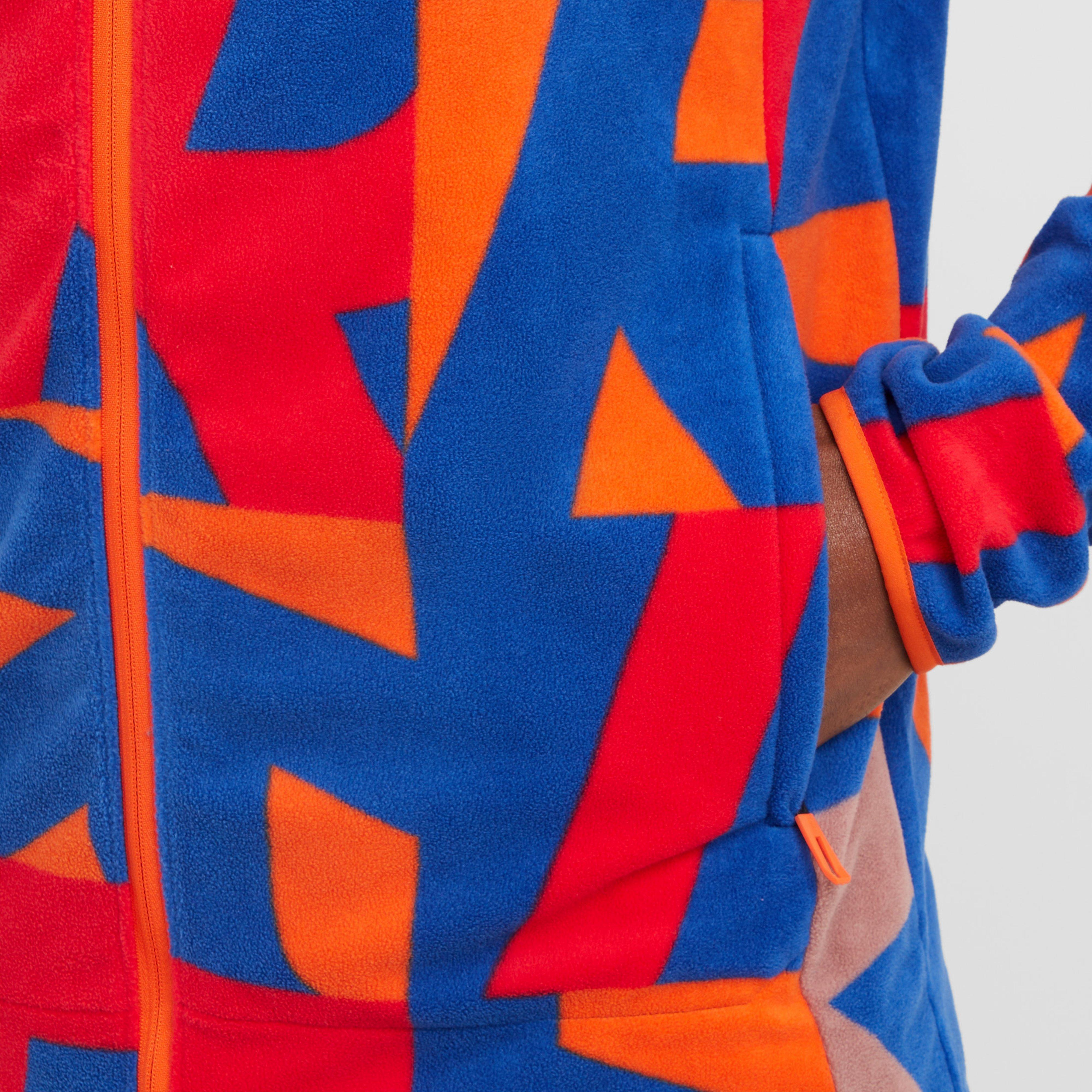 Men’s Multi Printed Full-Zip Fleece Jacket