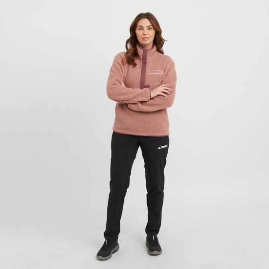 Women's Xploric High Pile Fleece Pullover Sweatshirt