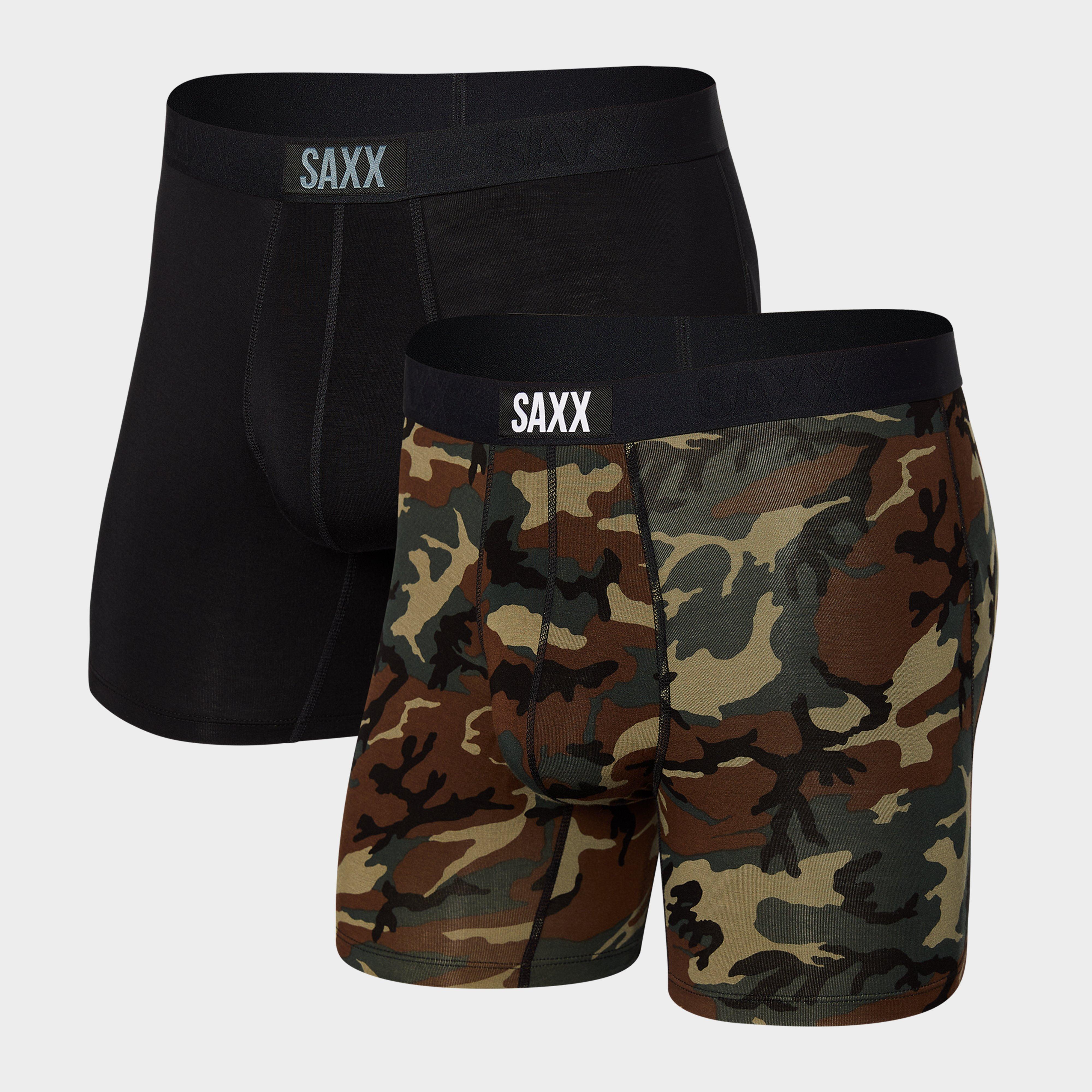 Men's Vibe Soft Boxer Shorts Pack of Two