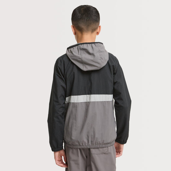 Junior Spire Valley Hooded Windbreaker