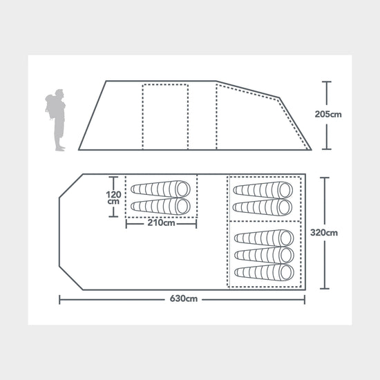 Refurbished Adhara 700 Nightfall® Tent