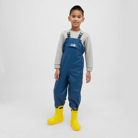 Kids' Forest Leader Fleece Lined Printed Dungarees
