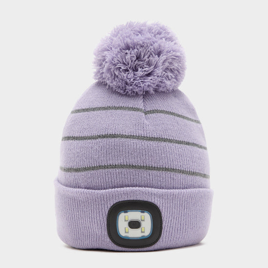 Kids’ Alva LED Pom Beanie Hat