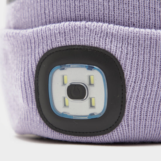 Kids’ Alva LED Pom Beanie Hat