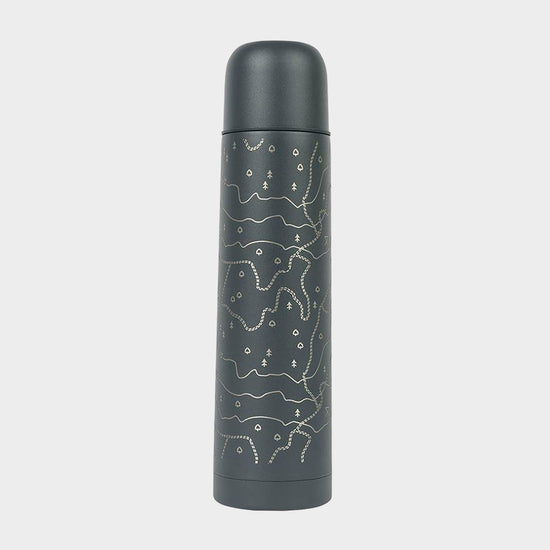 Contour Map Flask 600ml