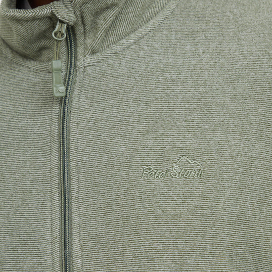 Men’s Bracken Half Zip Stripe Fleece