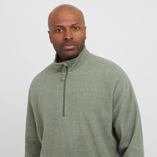 Men’s Bracken Half Zip Stripe Fleece