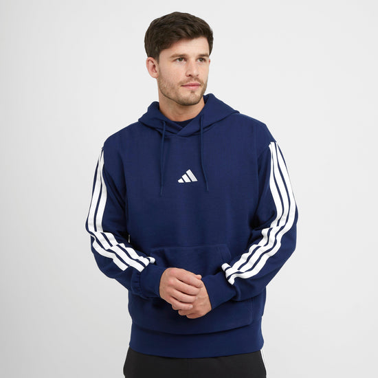 Men’s Essentials 3-Stripes Fleece Sweatshirt
