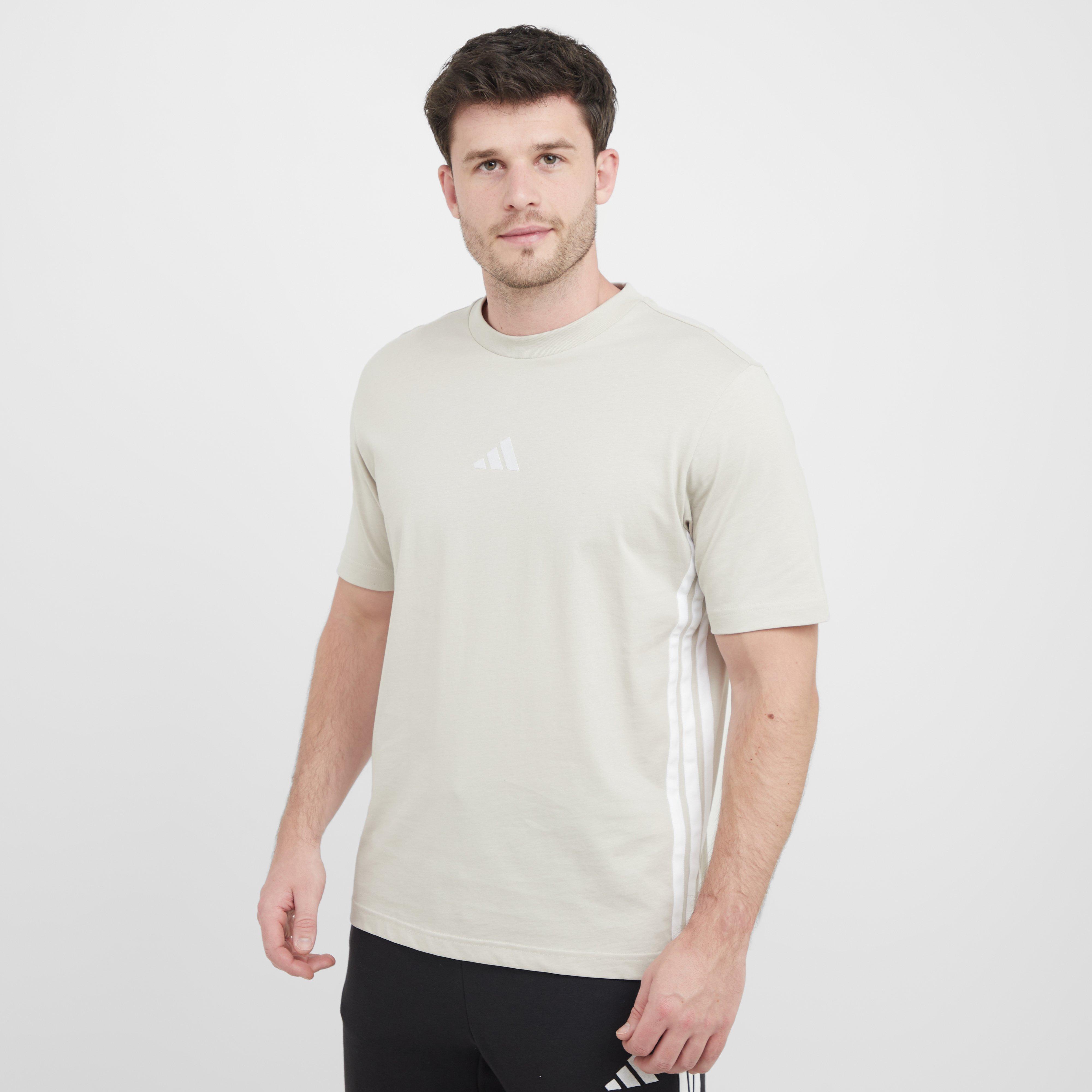 Men’s Essentials 3-Stripes Single Jersey T-Shirt
