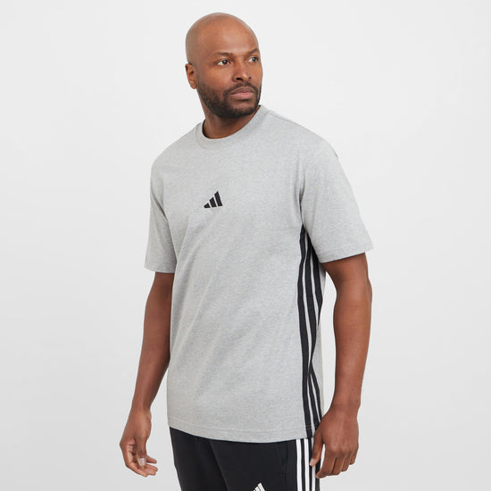 Men’s Essentials 3-Stripes Single Jersey T-Shirt