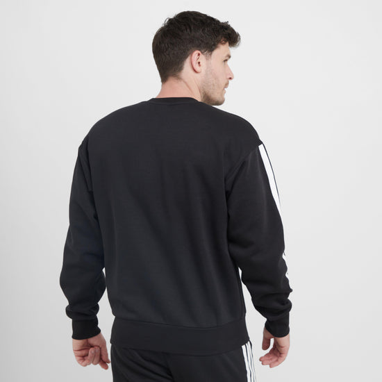 Men’s Essentials 3-Stripes Fleece Sweatshirt