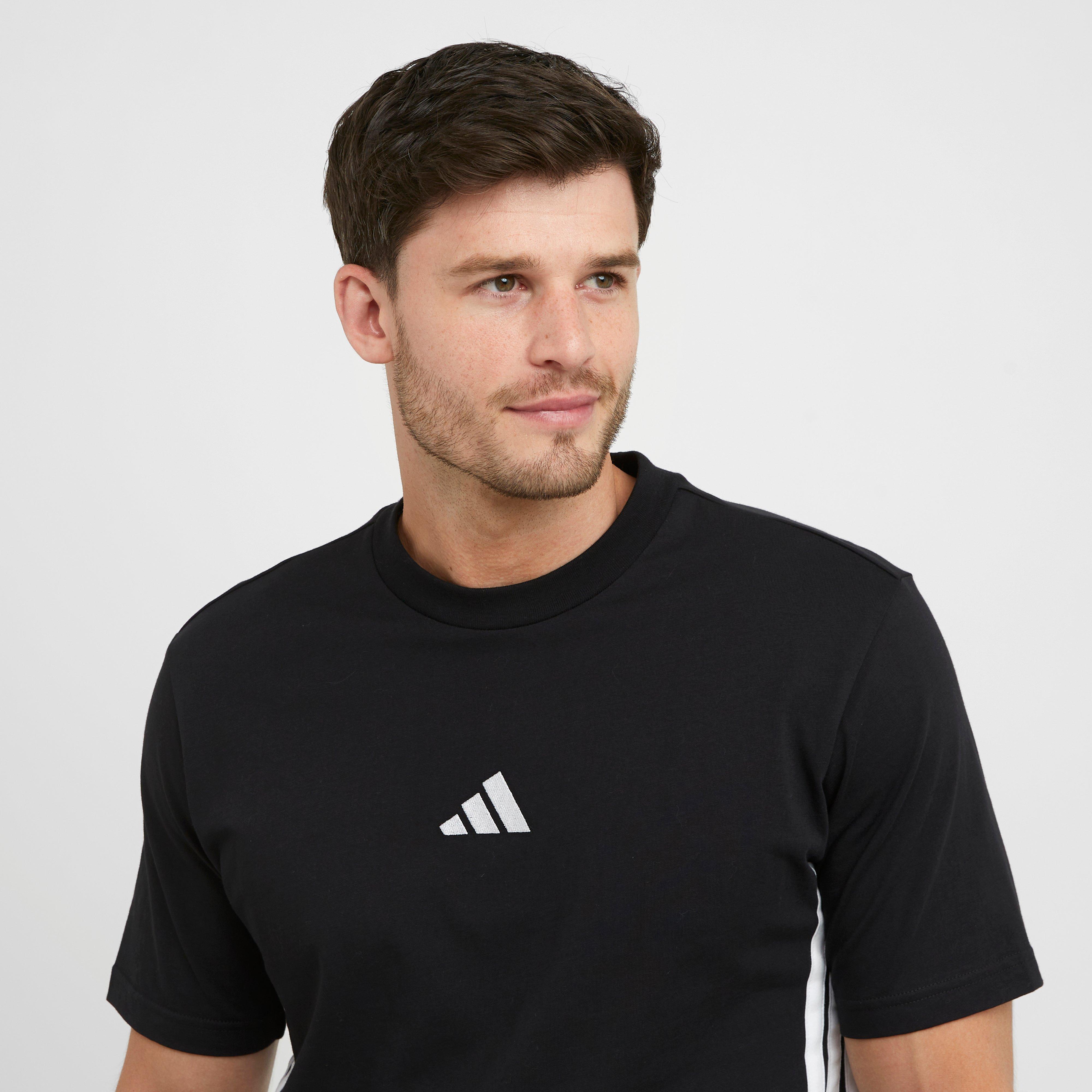 Men’s Essentials 3-Stripes Single Jersey T-Shirt
