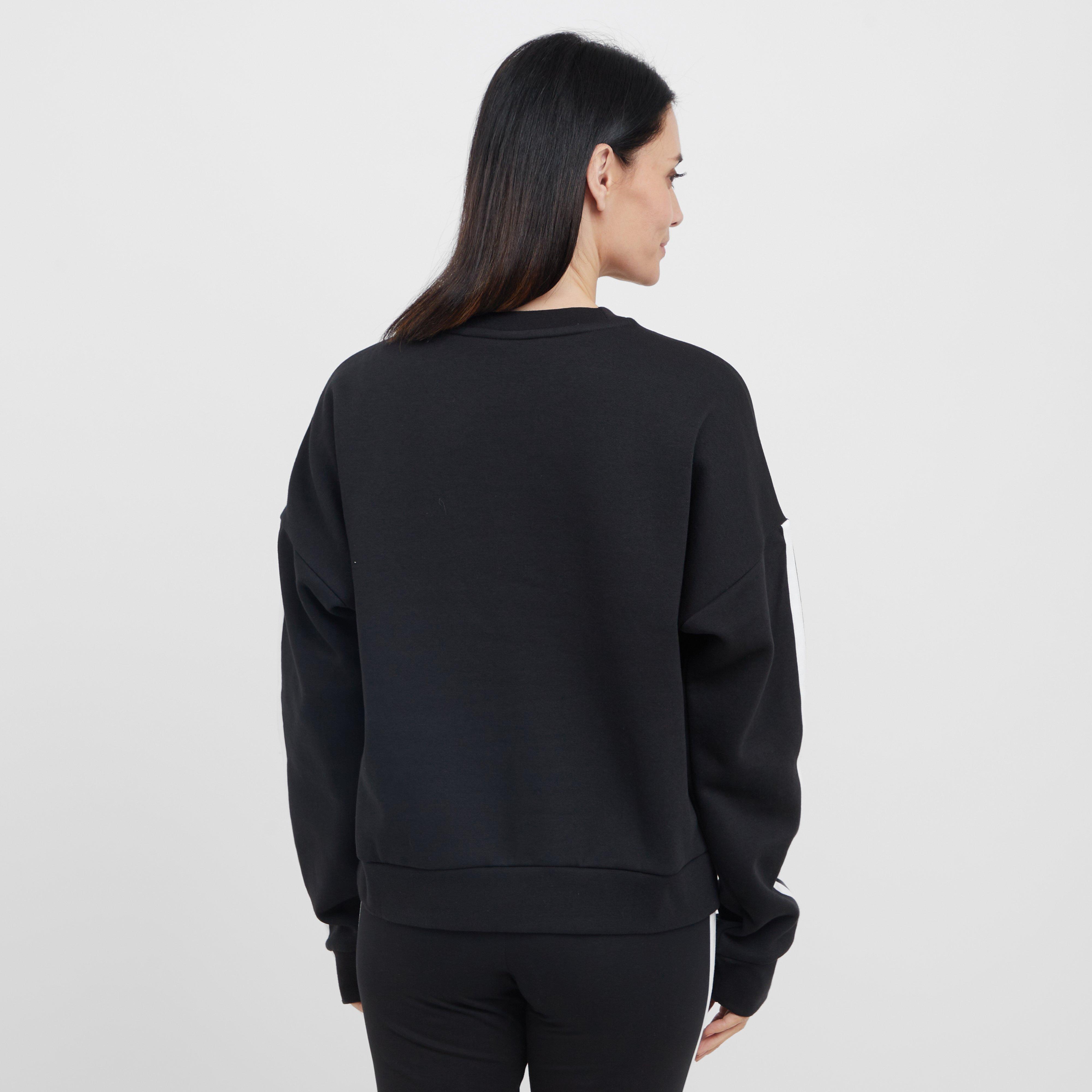 Women's Essentials 3-Stripe Fleece Sweatshirt