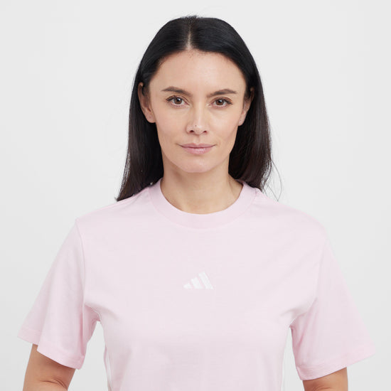 Women's Essentials 3-Stripes Cotton T-Shirt