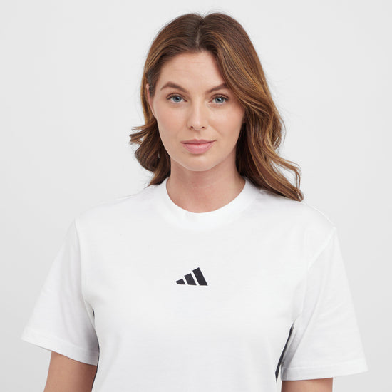 Women's Essentials 3-Stripes Cotton T-Shirt