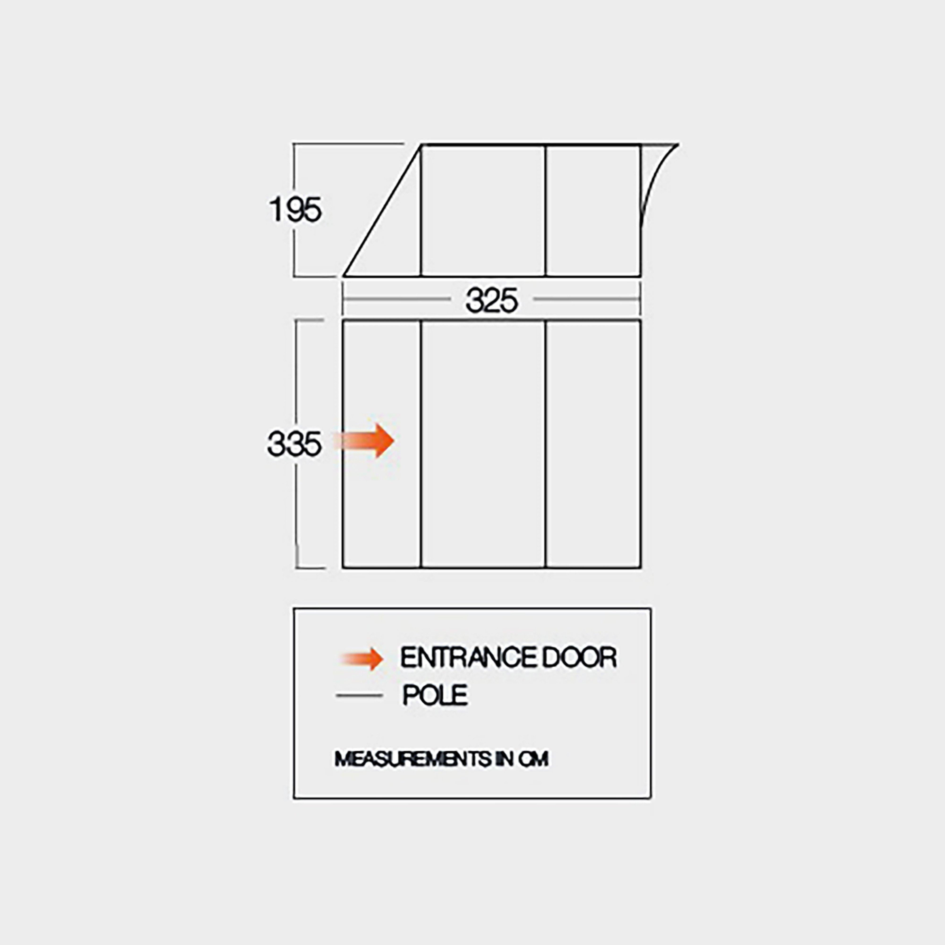 Refurbished Icarus 500 DLX Tent Awning