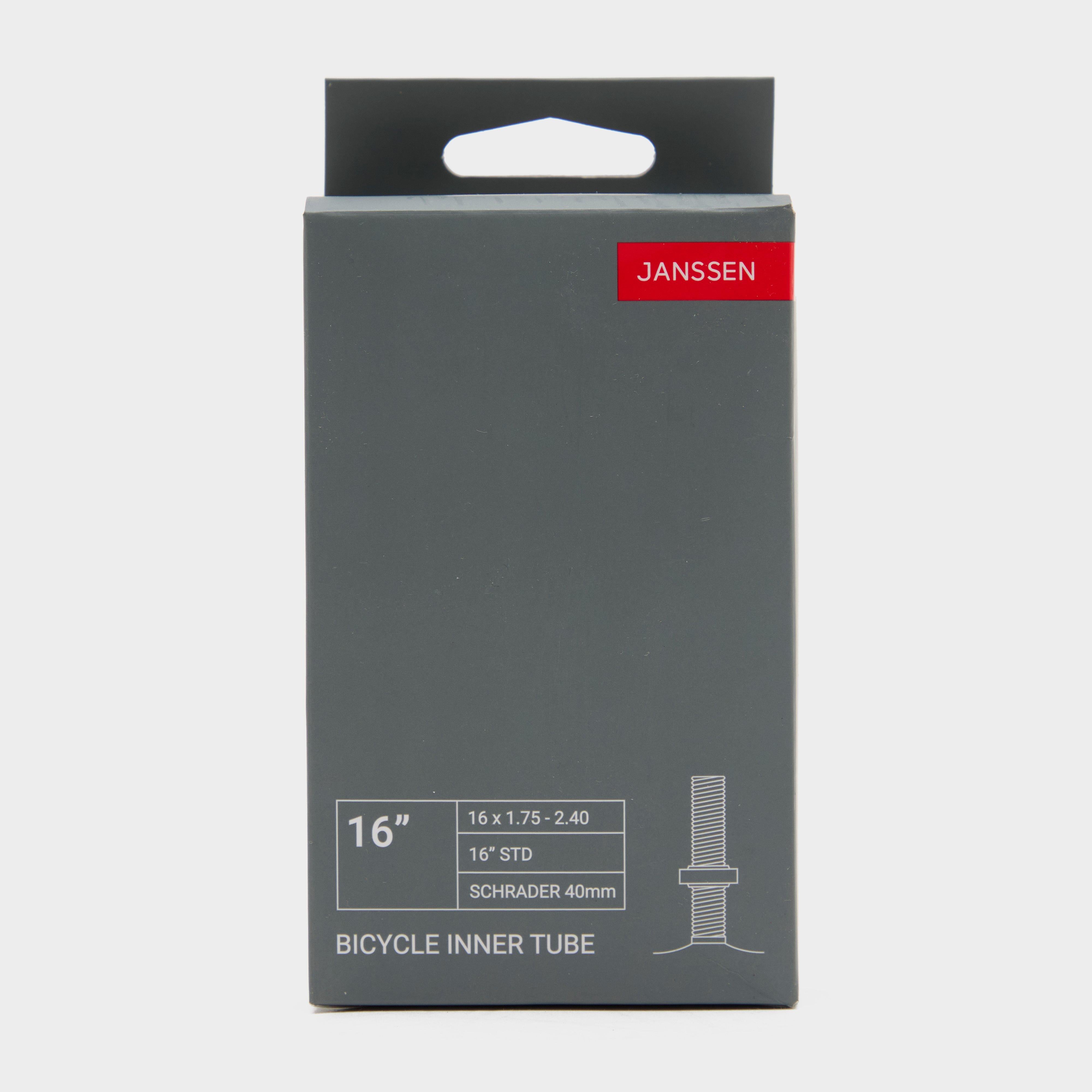 16 x 1.75 - 2 1/4" Bike Inner Tube with Angled Schrader Valve