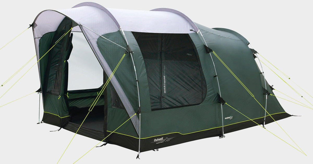 outwell 4 man tent Green Outwell Oregon 4 Tent – GO Outdoors