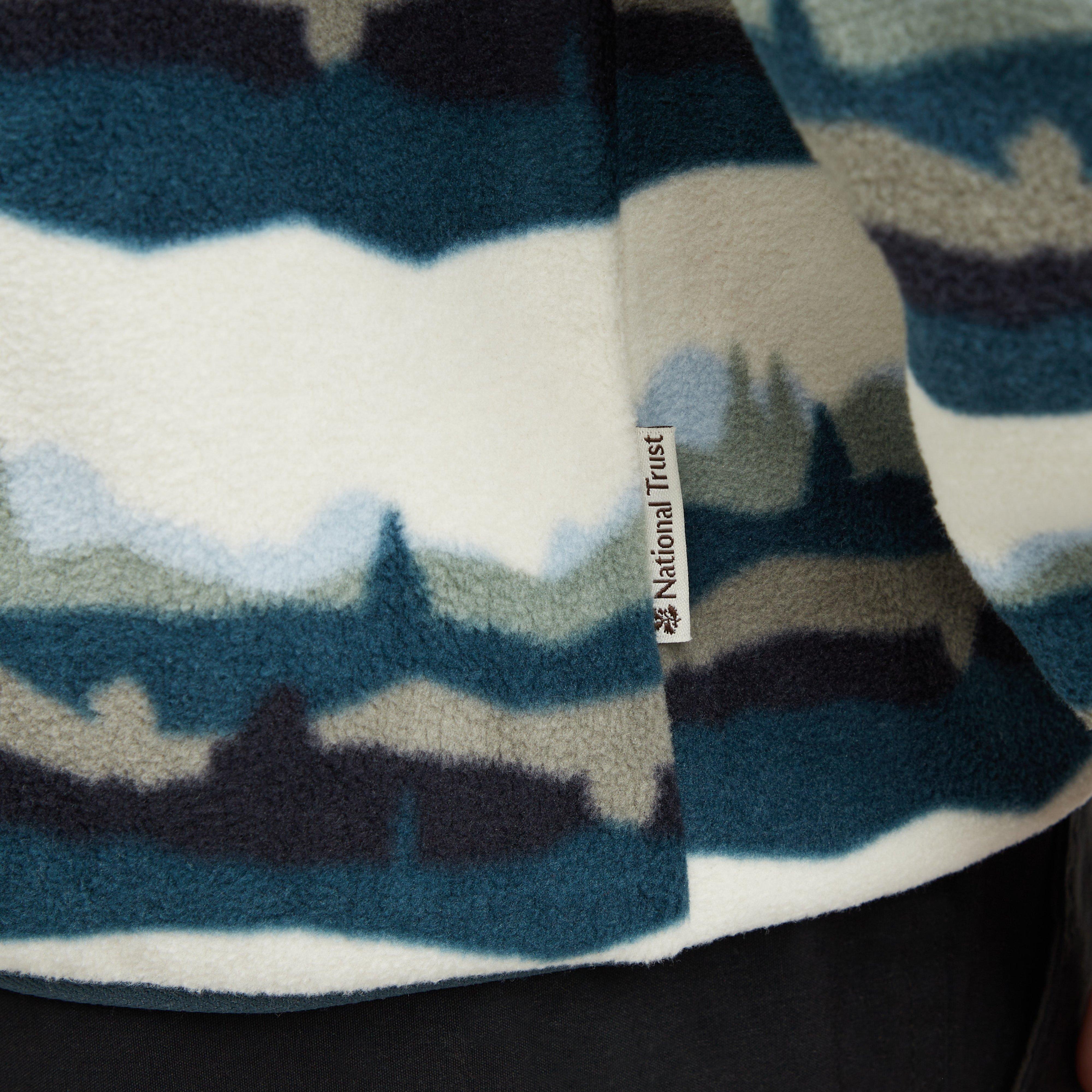 Men's National Trust Losehill Half Zip Fleece