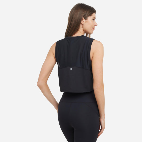 Women’s Breathe Easy Crop Muscle Vest