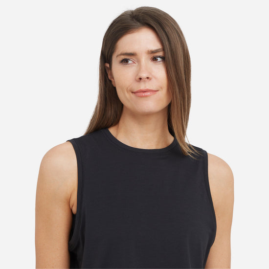 Women’s Breathe Easy Crop Muscle Vest