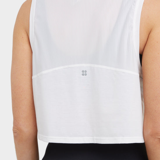 Women’s Breathe Easy Crop Muscle Vest