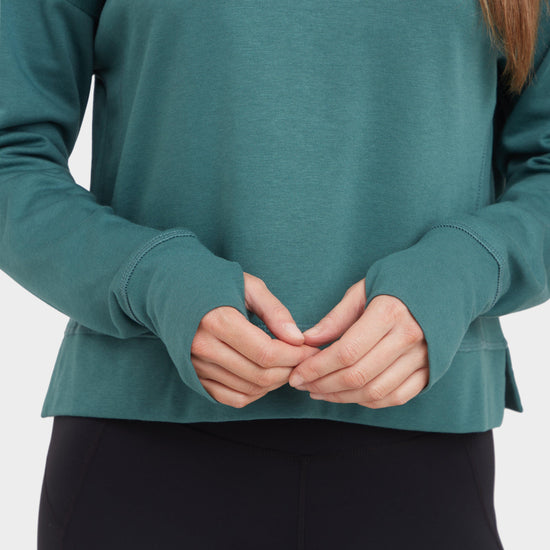 Women’s After Class Crop Sweatshirt