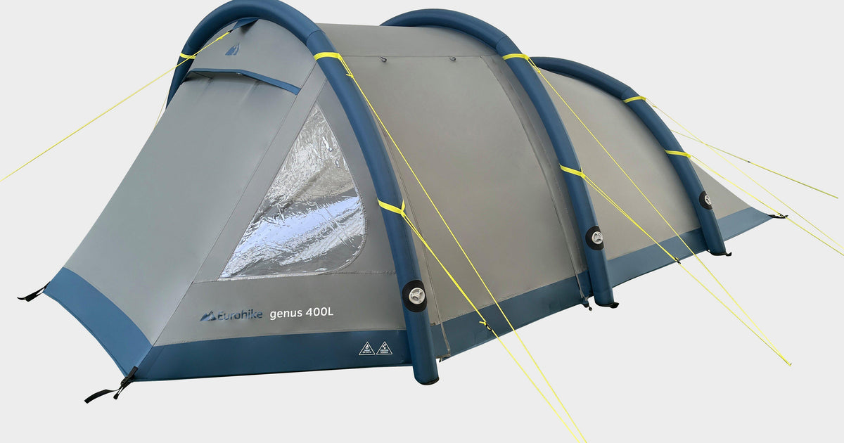 eurohike genus 400 air tent Grey 400L Tunnel – GO Outdoors 100% iTrack Jugend Fahrrad e:cat:Swimming Kit:Regular Kit Complete