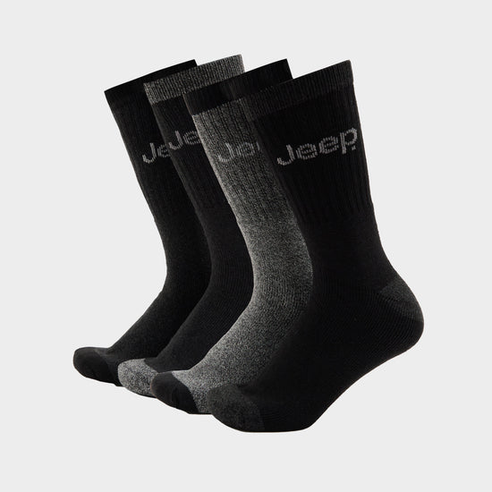 Men’s Performance Boot Socks 4 Pack