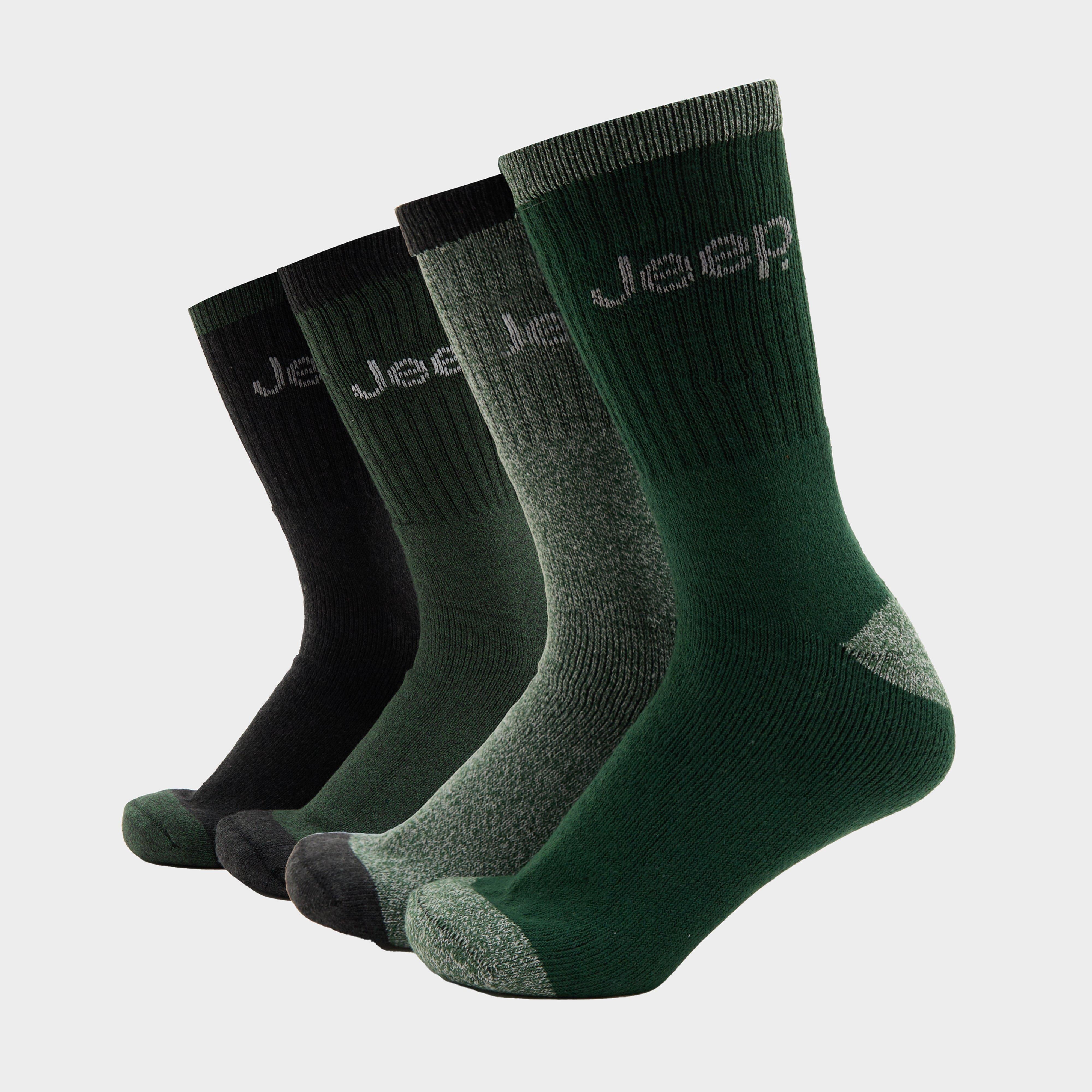 Men’s Performance Boot Socks 4 Pack
