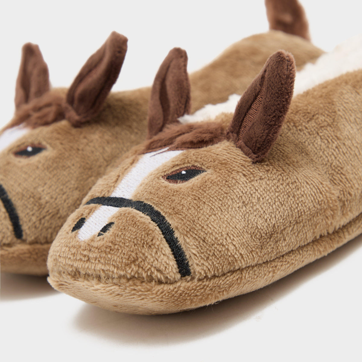 Women’s Wild Feet Fluffy Footsie Horse Slippers
