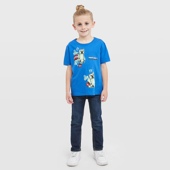 Kids’ Minecraft Creep T-Shirt