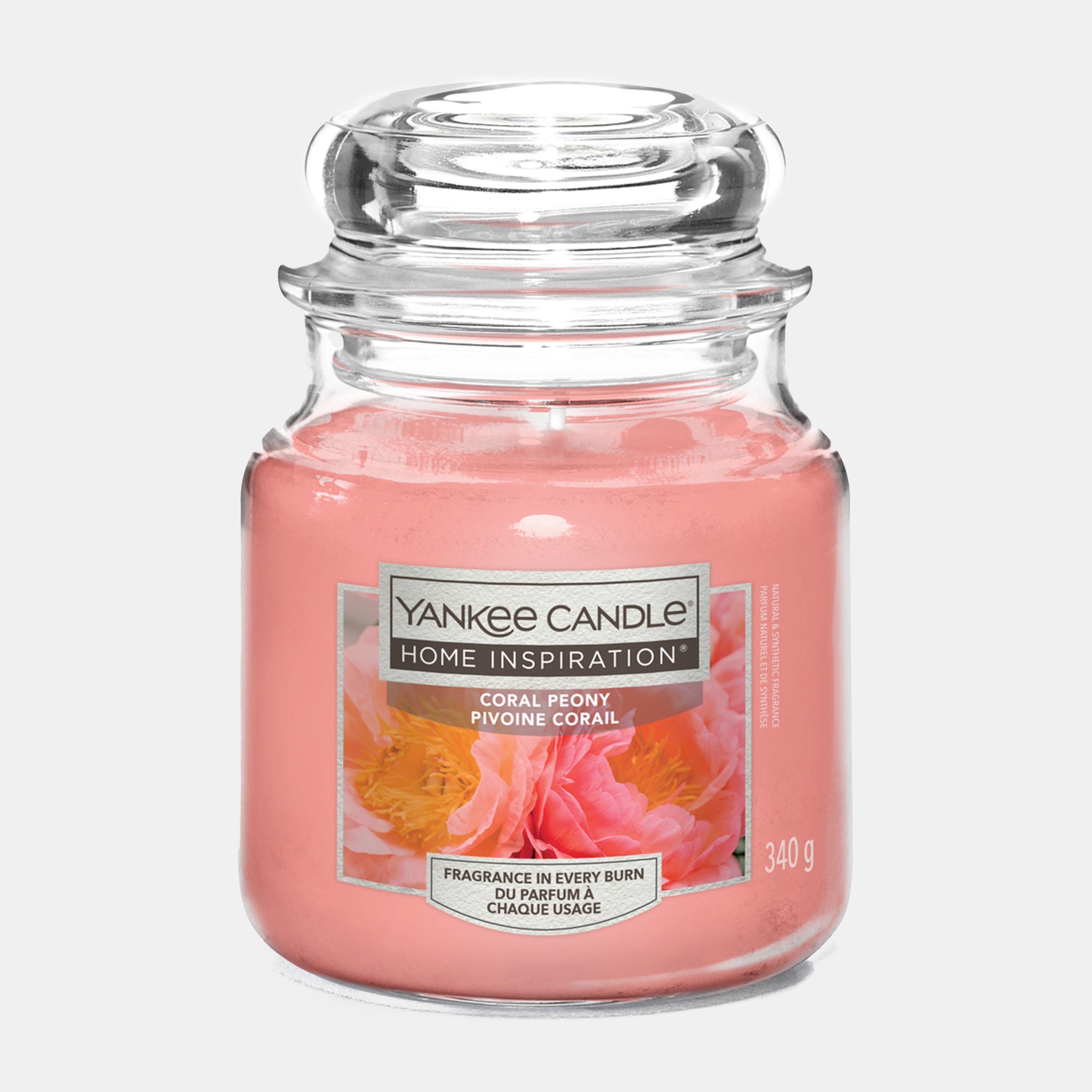 Coral Peony Medium Jar
