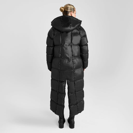 Women's Heavy Quilted Long Puffer Jacket