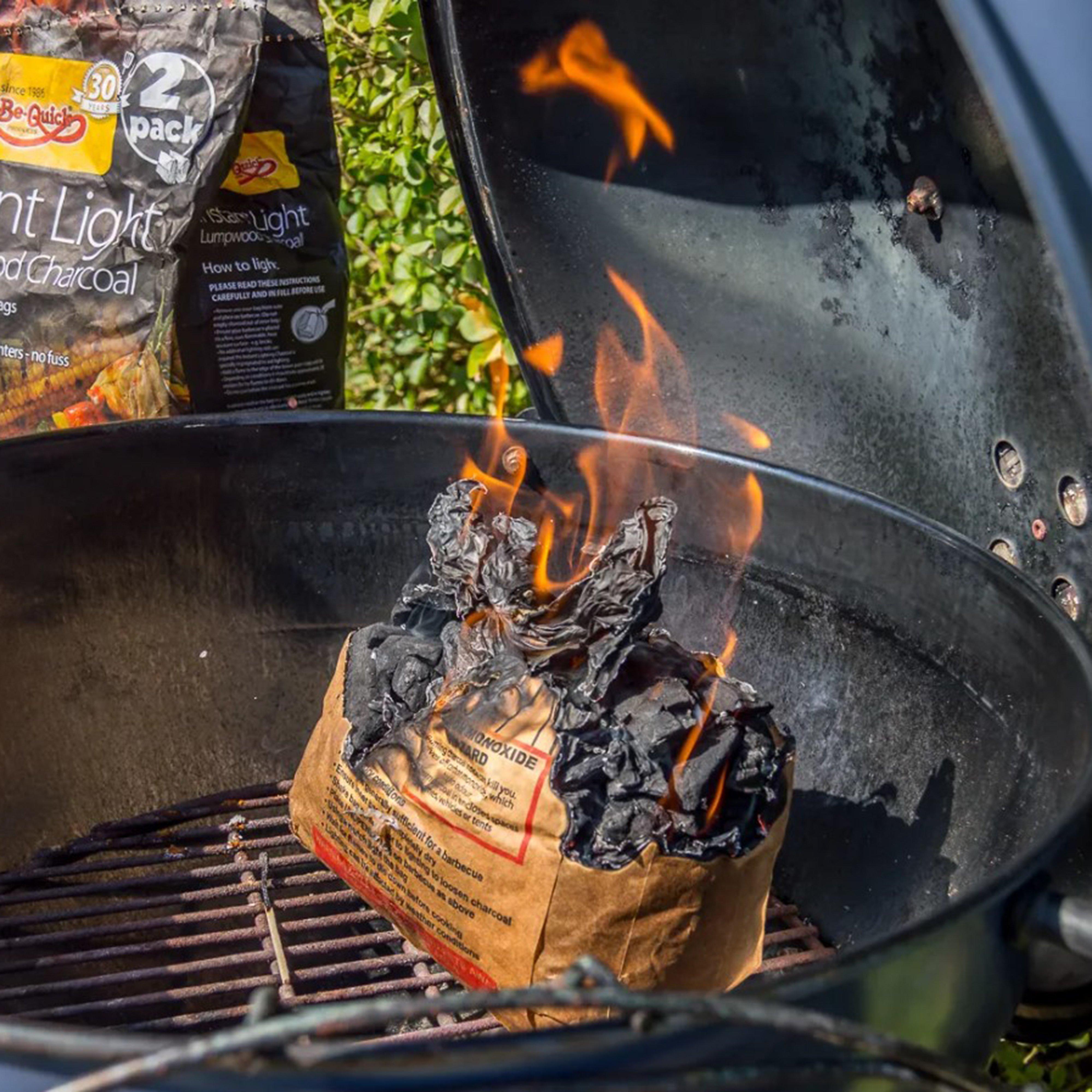 Instant Light Lumpwood Charcoal Twin Pack 2kg