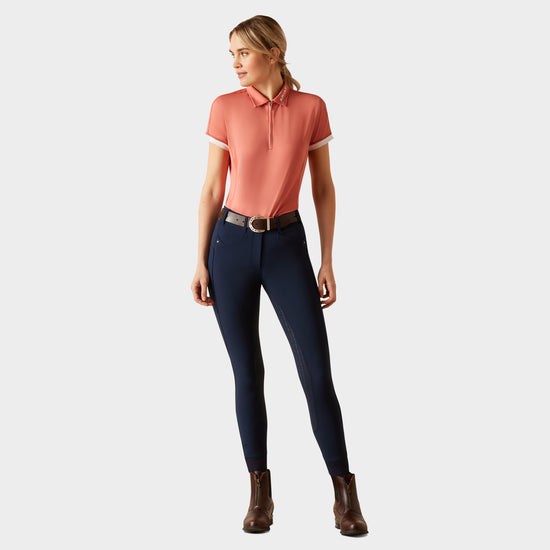 Womens Bandera 1/4 Zip Polo Shirt