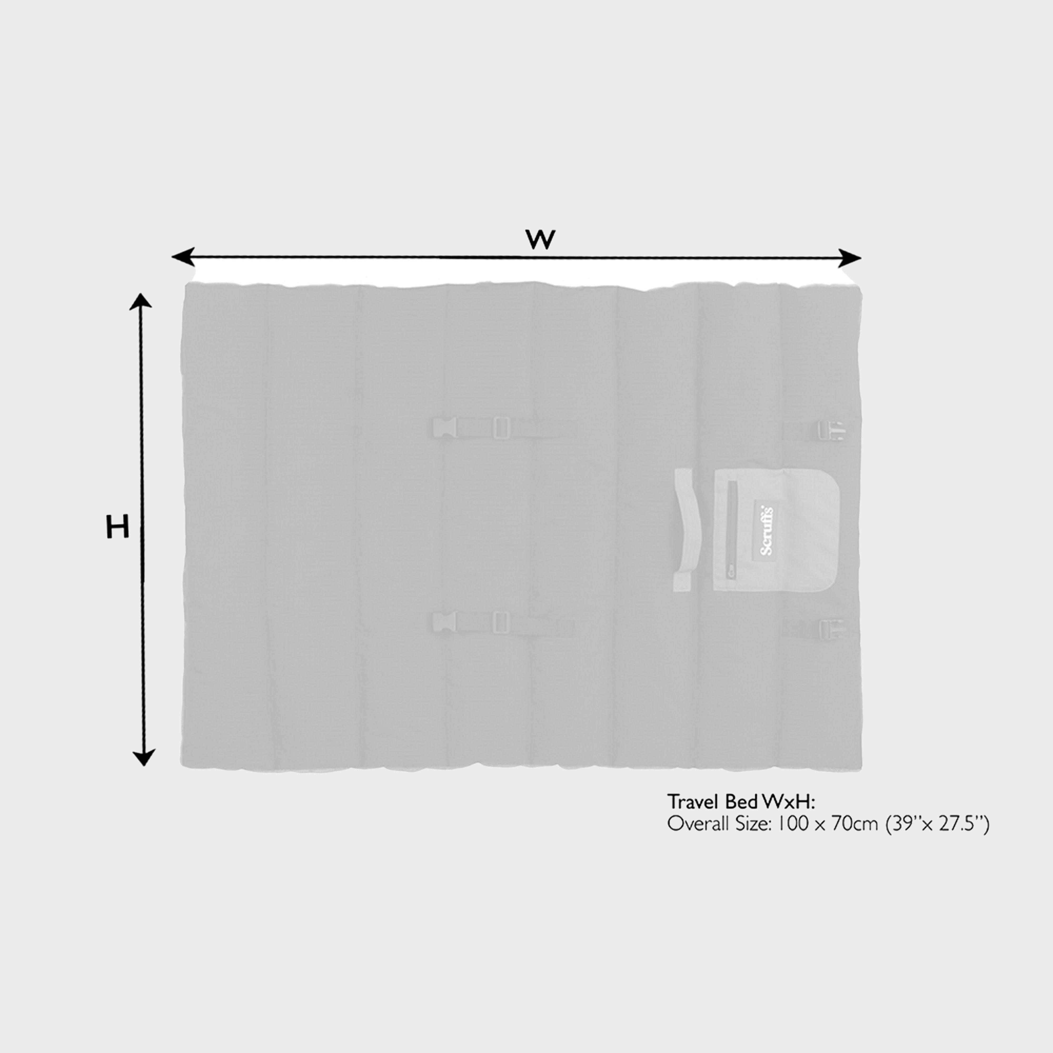 Expedition Roll Up Travel Pet Bed