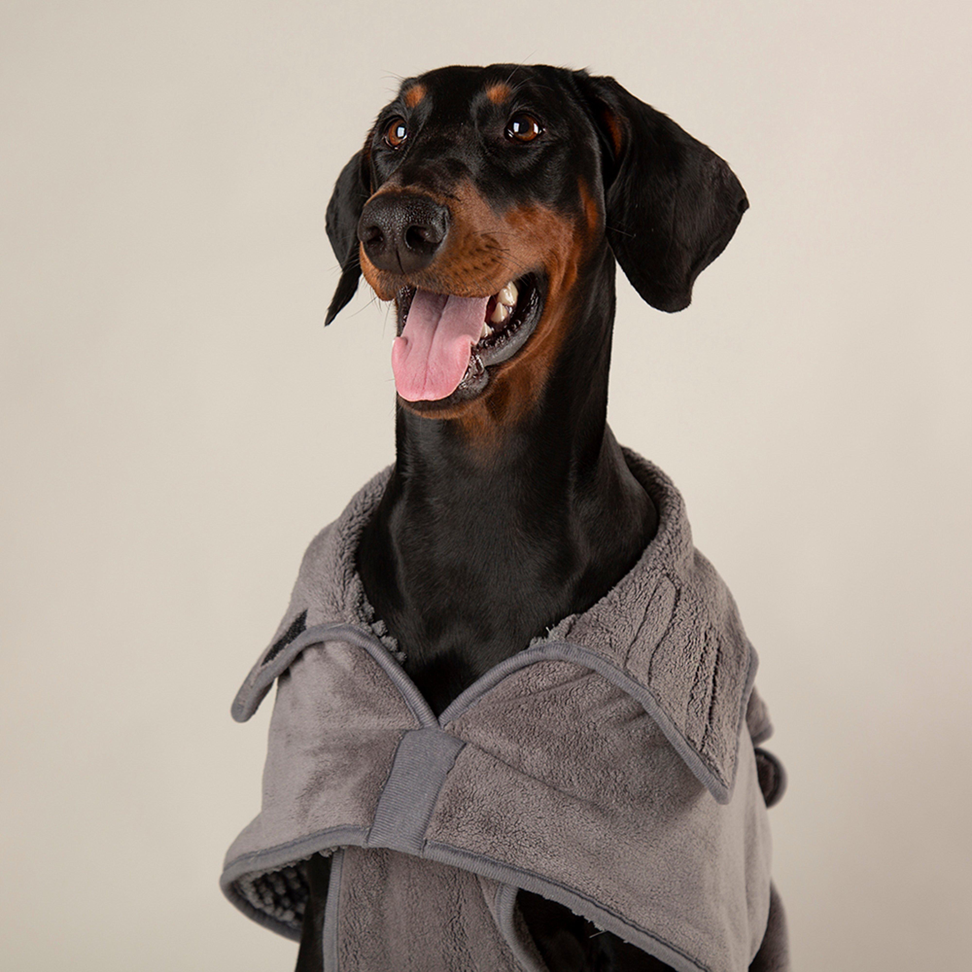 Expedition Deluxe Noodle & Microfibre Dog Drying Coat XL