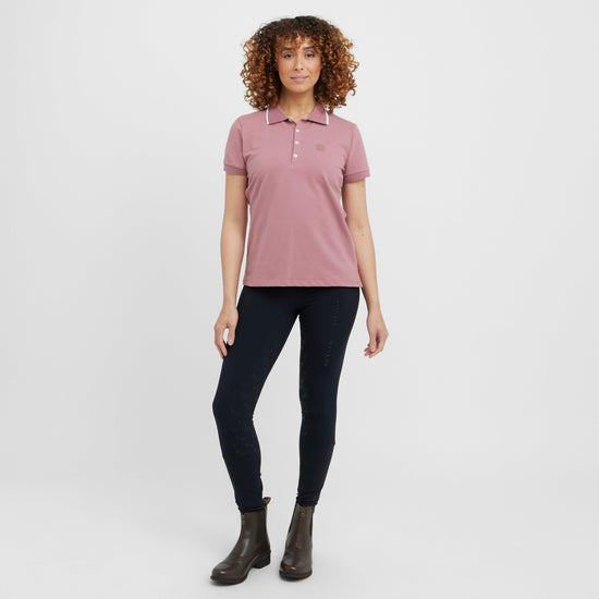 Women's Cotton Pique Short Sleeved Polo