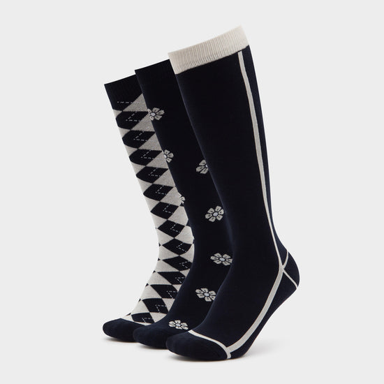 Adults Dublin 3 Pack Socks