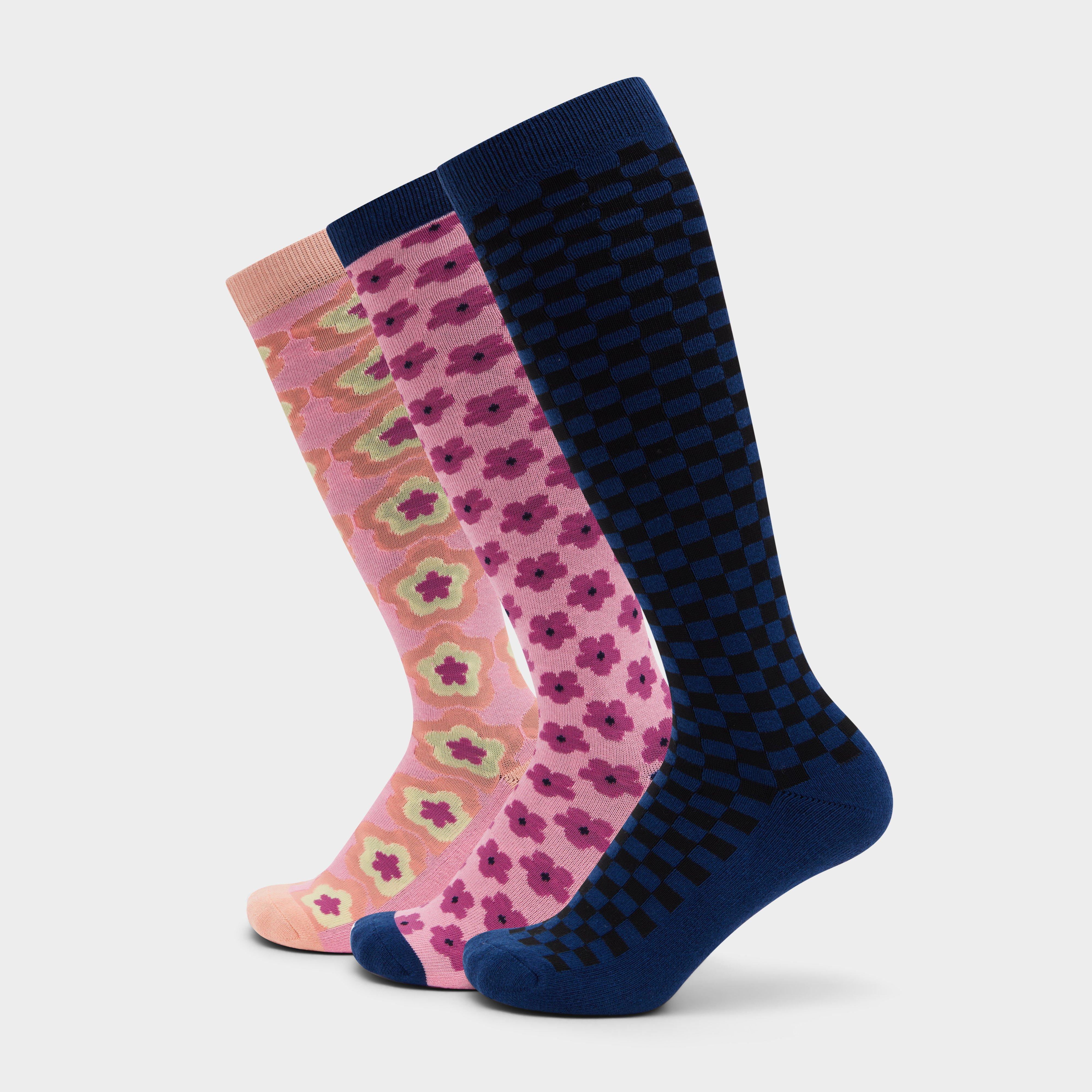 Adults 3 Pack Socks